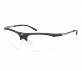 Kruder Active black - с фиксированным расстоянием 2.5x - 380 мм, лупы бинокулярные FLIP-UP с измененным межзрачковым расстоянием на очковой оправе | KRUDER optik (Австрия)