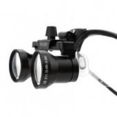 Kruder PRO black - лупы бинокулярные FLIP-UP на очковой оправе, 3.0x-3.5х | KRUDER optik (Австрия)